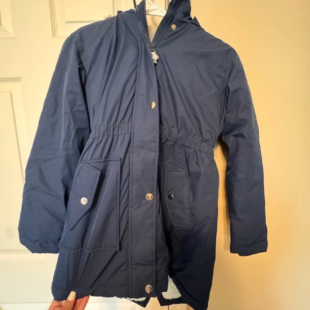 Children's Cozy Navy Puffer Coat